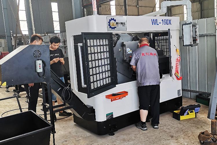 圓鋸機工作實拍